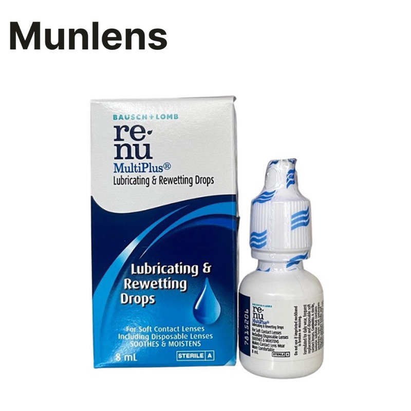 Nước ngâm lens Renu 💥HÀNG CAO CẤP💥 Nước rửa kính áp tròng USA siêu sạch, giữ ẩm dài lâu, chai 60ml