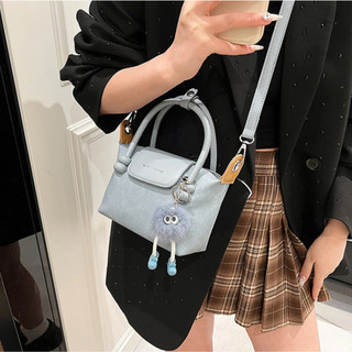 Túi xách nữ thời trang LIISTORE88 túi đeo chéo thời trang xách tay kèm bông dễ thương PK218