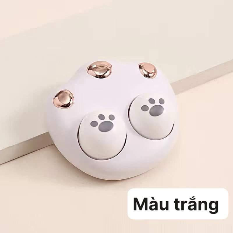 Máy rửa lens chân cún💥HÀNG CAO CẤP💥 Máy rửa kính áp tròng tự động bằng sóng siêu âm cute, có sạc usb