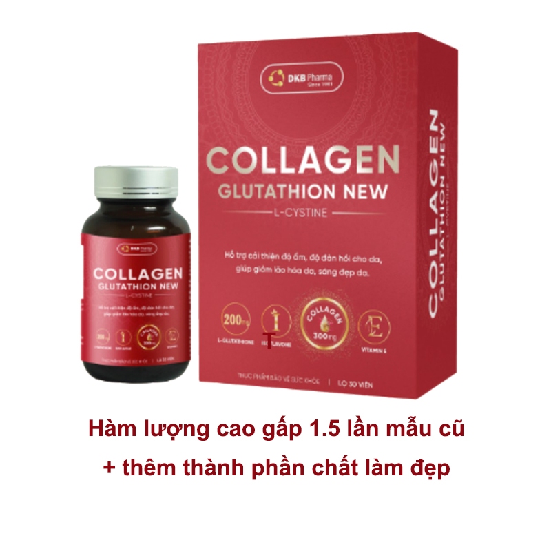 collagen glutathione bbc có tốt không Viên uống trắng da COLLAGEN GLUTATHION tăng nội tiết tố nữ, sáng da, giảm  thâm mờ nám, tàn nhang