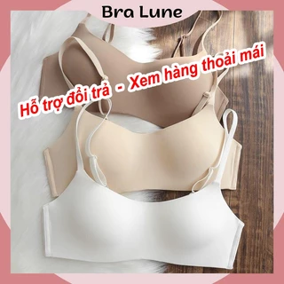 Set 3 áo lót nữ đúc su mút mỏng không gọng, không lộ viền, chống chảy xệ mã 89 Bra
