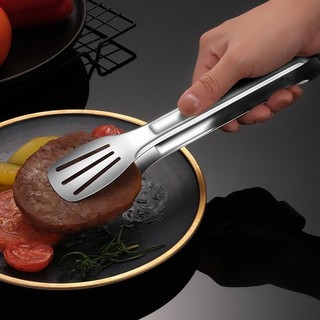 [COMBO 10]Kẹp Inox Gắp Đồ Nướng, Thức Ăn Có Khía - Kẹp Gắp Thực Phẩm, Chiên Đồ Ăn Chất Liệu Inox 304