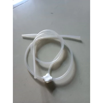 1 Đầu nối chia 2 cho máy hút sữa điện - Hình Ovan van máy hút sữa, dây hút sữa, màng silicon