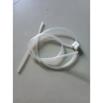 dây hút 1 Đầu nối chia 2 cho máy hút sữa điện - Hình Ovan van máy hút sữa, dây hút sữa, màng silicon