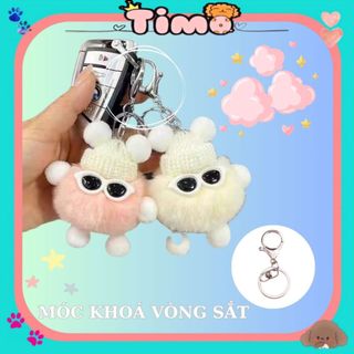 Khoen Móc Khoá Dây Phôi Kim Loại /Nhựa Các Loại  Timo PK11