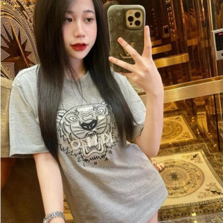 Áo Phông Thêu Hình Chất Cotton Co Dãn 2 Chiều-Áo Phông Thêu Hổ 2 Mặt Hàng Đẹp Chuẩn Form Phong Cách Boy Phố