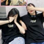 Áo phông unisex Bận! slogan hài hước thời trang, áo thun nam nữ tấu hài tay ngắn chất liệu cotton mềm mại co dãn ta595