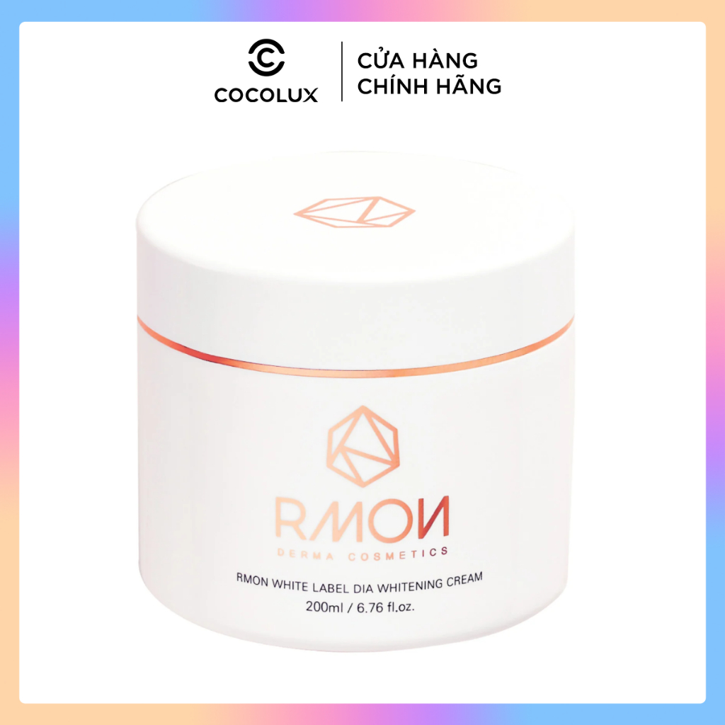 Kem Dưỡng Trắng Da Body Rmon White Label Dia Whitening Cream 200ml