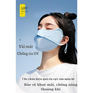 [Nội Địa Nhật] Khẩu Trang Chống Tia UV, Chống Nắng Sakii UPF 50+ Hàng Chính Hãng Nội Địa Nhật