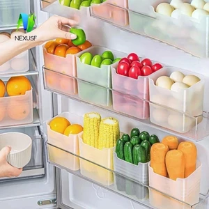 HỘP NHỰA ĐỰNG THỰC PHẨM, ĐỒ ĂN, RAU CỦ ĐỂ CÁNH CỬA TỦ LẠNH ĐA NĂNG TIỆN LỢI - Hộp đựng đồ nhà bếp