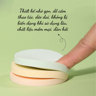 BÔNG MÚT TRÒN 1 BỊCH 20 MIẾNG , SIÊU TIẾT KIỆM , TIỆN DỤNG,DỄ SỬ DỤNG