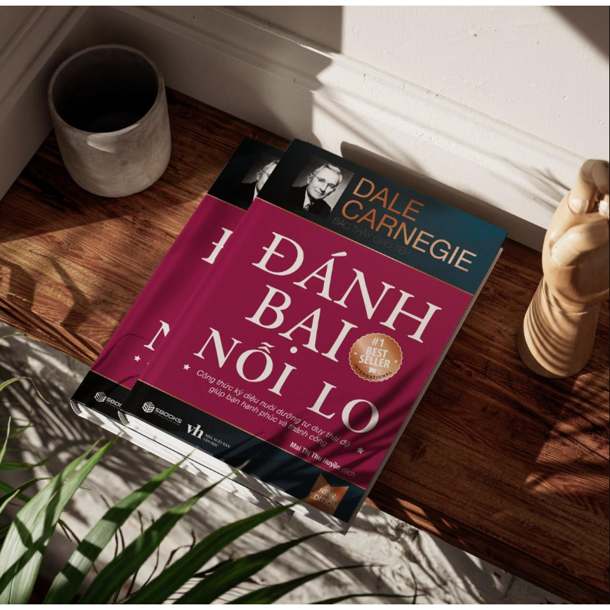 Sách Combo 3 Cuốn : Đắc Nhân Tâm + Quẳng Gánh Lo Đi & Vui Sống + Đánh Bại Nỗi Lo - SBOOKS
