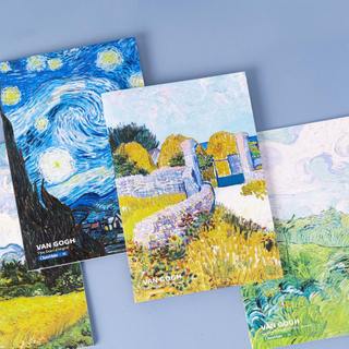 Combo 5/10 Vở Kẻ Ngang Van Gogh 70GSM ClassMate Vở 80/120Trang Vở Học Sinh Cấp2 Kẻ Ngang Dùng Ghi Chép Viết Bài