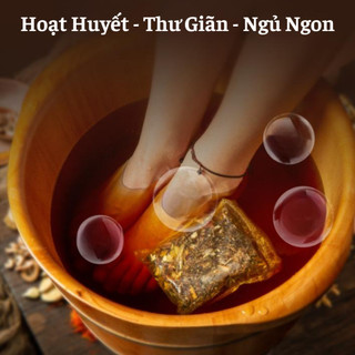 30 Túi Thảo Dược Ngâm Chân Giúp Thư Giãn Ngủ Ngon Điều Hòa Thần Kinh Giảm Đau Đầu Đau Cổ Vai Gáy Lưu Thông Máu