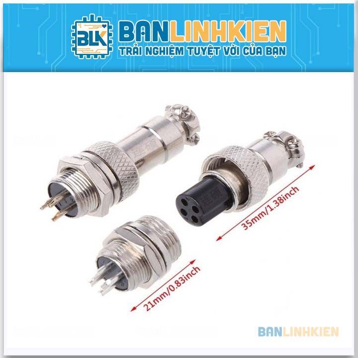 Bộ Jack GX12-4P Mã LK_07966 | Shopee Việt Nam