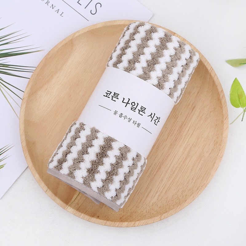 [COMBO 10]Khăn Mặt Cotton Khăn Mặt Lông Cừu Siêu Mềm