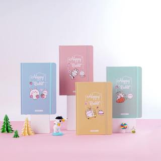 Sổ Bìa Cứng Classmate Sổ Tay Ghi Chép A5/B6/A6 160 trang Sổ Bìa Bồi 100gsm Rabbit Dòng Chấm DotGrid Sổ Nhật Ký Take Note
