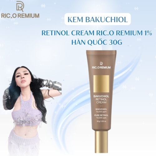 Kem Bakuchiol Retinol Cream RIC.O REMIUM 1% Hàn Quốc 30G | Shopee Việt Nam
