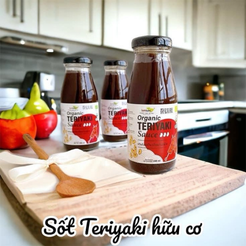 Sốt TERIYAKI hữu cơ Lumlum - Cho bé 12m+