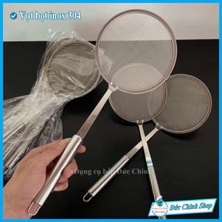 Vợt bọt inox 304, vợt vớt bọt đồ dùng tiện ích