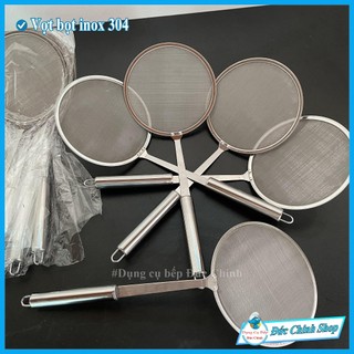 Vợt bọt inox 304, vợt vớt bọt đồ dùng tiện ích