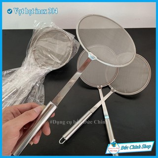 Vợt bọt inox 304, vợt vớt bọt đồ dùng tiện ích