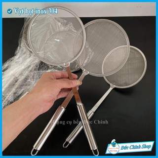 Vợt bọt inox 304, vợt vớt bọt đồ dùng tiện ích