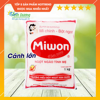 Mì chính-bột ngọt Miwon cánh lớn gói 1kg chính hãng
