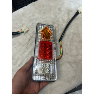 Đôi đèn hậu led mũi tên ngắn 23cm. (Giá 1 đôi)