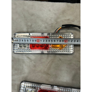 Đôi đèn hậu led mũi tên ngắn 23cm. (Giá 1 đôi)