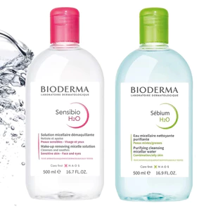 Nước Tẩy Trang Bioderma H2O, Tẩy Trang Bio Chính Hãng Cho Da Dầu Mụn Và Da Nhạy Cảm 500ml