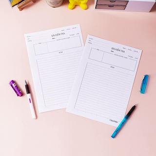 Giấy Kiểm Tra Cấp 2, Cấp 3 CLASSMATE Giấy Kẻ Ngang Bề Mặt Láng Mịn Viết Êm Tay Tập Kiểm Tra CL-TP104