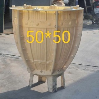 Khuôn tròn thống đường kính 50cm giả gỗ hiện đại