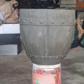 Khuôn tròn thống đường kính 50cm giả gỗ hiện đại