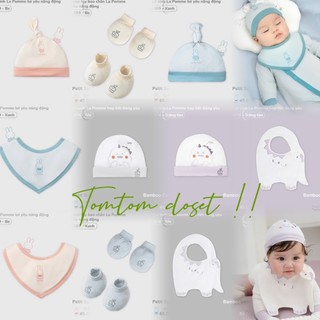 La pomme AW2024 BST Yếm, Mũ, BTBC cho bé yêui