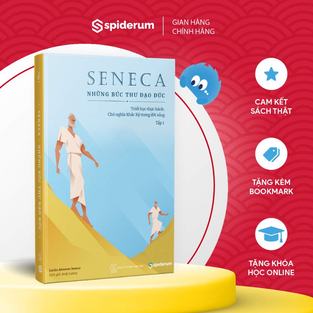 Ảnh Combo Sách Suy Tưởng và Seneca: Những Bức Thư Đạo Đức - Chủ nghĩa khắc kỷ trong đời sống 1