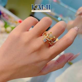 Gold-Plated Feng Shui Ring by TrangSức Kami