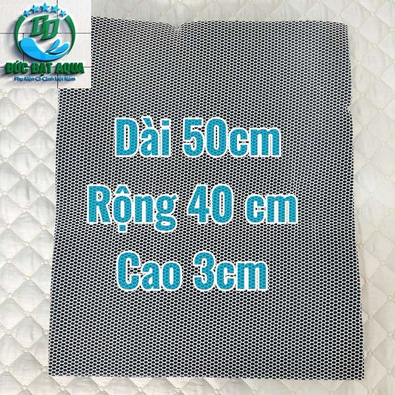 Bông lọc nước 15D cao cấp 50x40x3cm - 40x30x3cm - 120x30x3cm - 50x11x3cm độ bền cao 2