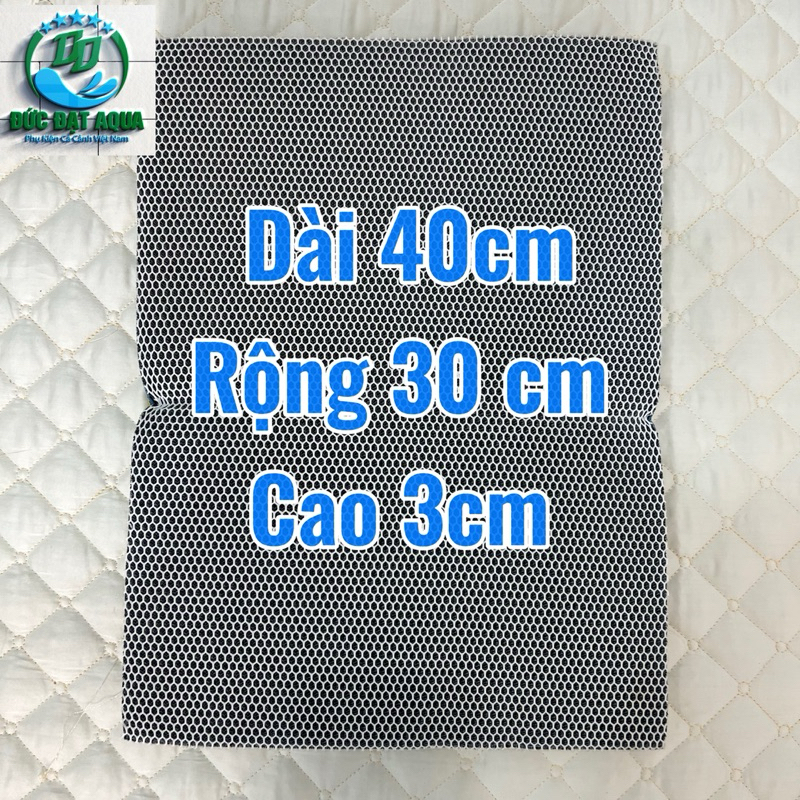 Bông lọc nước 15D cao cấp 50x40x3cm - 40x30x3cm - 120x30x3cm - 50x11x3cm độ bền cao 4