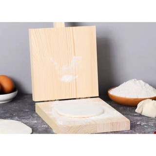 Dụng Cụ Ép Bột cán bánh Làm Bánh pizza bánh trung thu bánh bao gỗ sơn bóng kích thước 20.20 cm