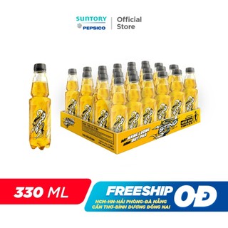 [SALE 15.7] Thùng 24 Chai Nước Tăng Lực Sting Vàng (330ml/chai)