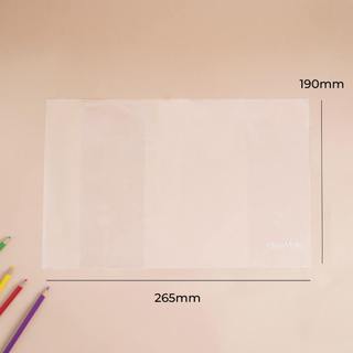 Bọc Sách Giáo Khoa Cải Cách CLASSMATE Bọc Nilon Trong, Dẻo, Bền, Chống Thấm Sử Sụng Cho Kích Thước 190x265mm CL-NC204