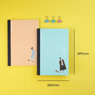 Sổ A4 Classmate 200 trang, dòng kẻ caro, Bìa bìa bồi, may gáy, Định Lượng 70gsm Vở ghi chép 20-A4501