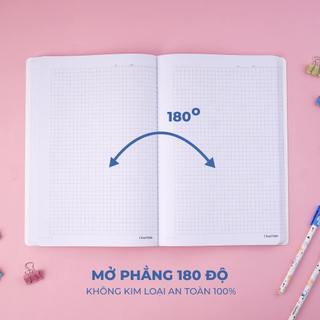 Sổ A4 Classmate 300 trang, dòng kẻ caro, Bìa bìa bồi, may gáy, Định Lượng 70gsm Vở ghi chép 30-A4502