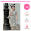 Set Xám Ren Thiết Kế Dáng Dài ĐỘC ĐẸP LẠ, vải co dãn thoáng mát. Đầm Công Chúa NGÂN NGA BABY Dành Cho Bé Gái