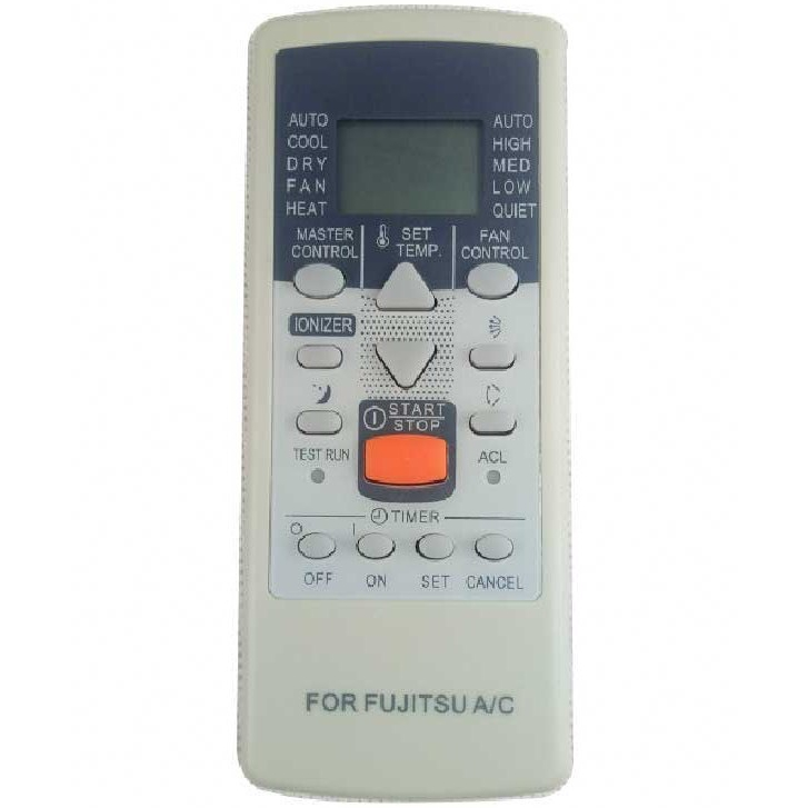 REMOTE ĐIỀU KHIỂN ĐIỀU HÒA FUJITSU 1 VÀ 2 CHIỀU THƯỜNG ( NÚT CAM) VÀO ...