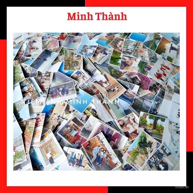 In Ảnh 6x9 theo yêu cầu giá rẻ tại Tiệm ảnh Minh Thành đi đơn từ 50 ảnh/1 phân loại