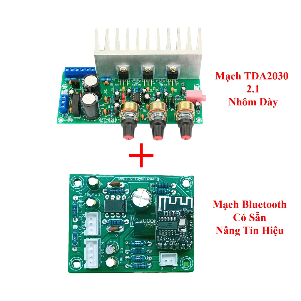 Mạch TDA2050 OR TDA2030 2.1 Nhôm Dày Cho Loa Vi Tính | Shopee Việt Nam