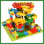 Đồ Chơi Lego 170 chi tiết - Bộ Xếp Hình Lắp Ráp Tháp Bi Lăn Bằng Nhựa Cho Bé Yêu