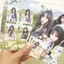 Set quà tặng giấy lưu niệm Aespa: thiệp postcard, đánh dấu trang bookmark strip, vé ticket, hình ảnh photocard